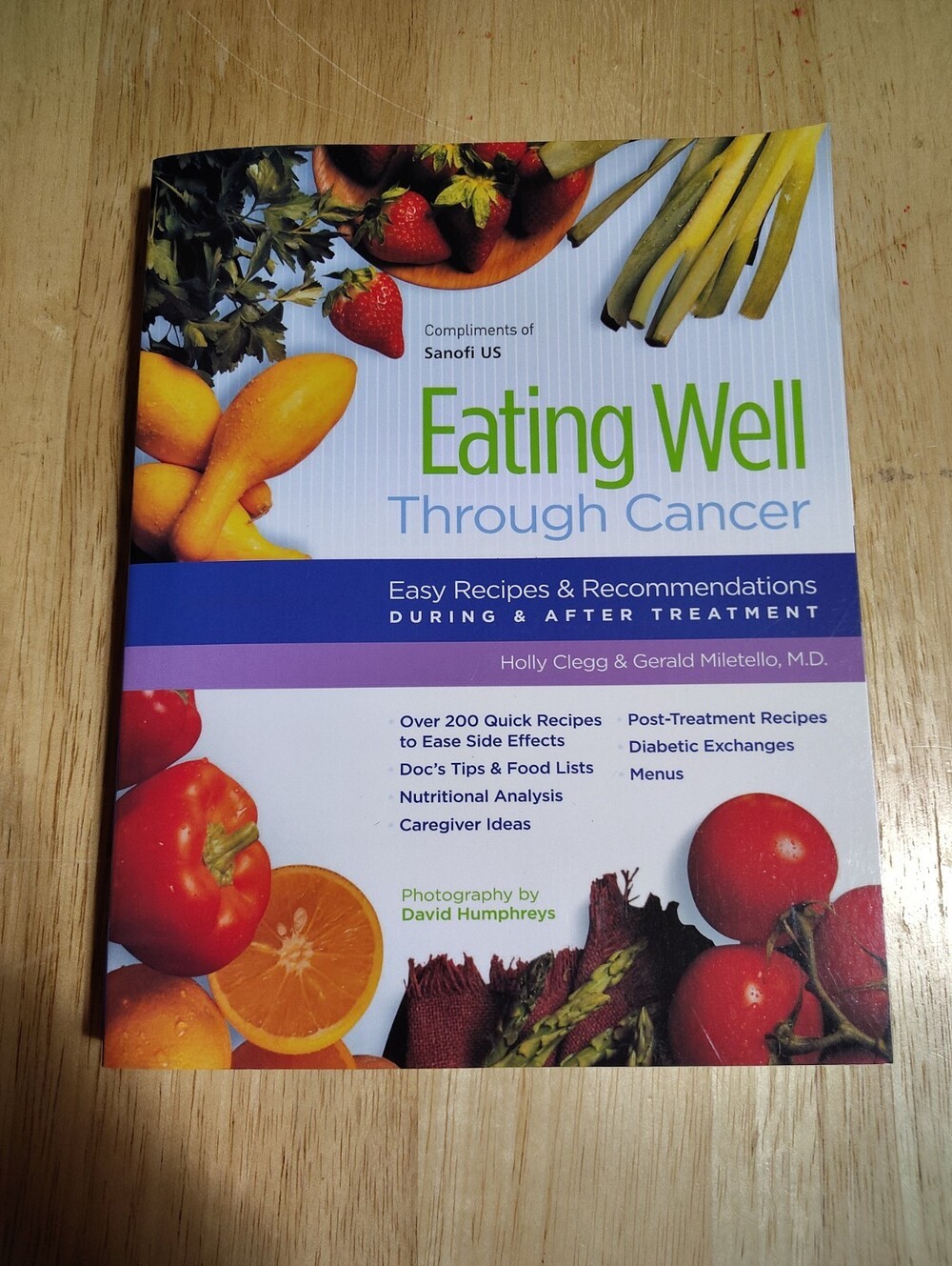 Eating Well through Cancer (NEW) Recipes during, after treatment